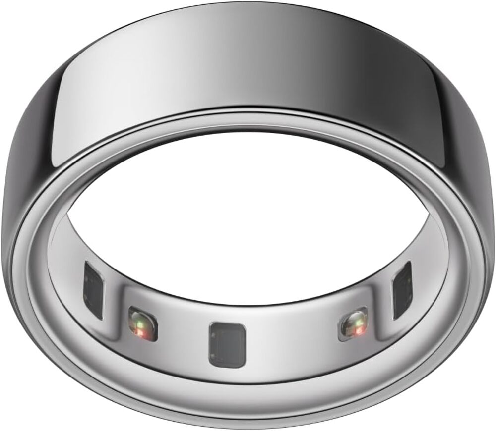 NIB OURA Ring 4 Smart Ring - Silver - Size 10
